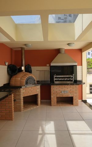 Apartamento à venda com 133m², 3 quartos e 2 vagasÁrea comum - Churrasqueira
