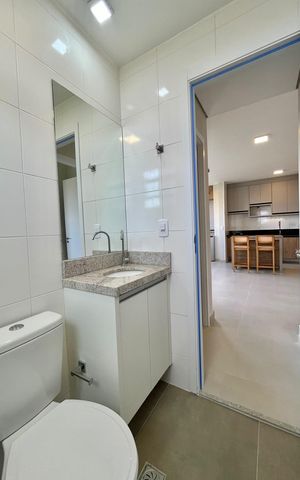 Apartamento para alugar com 66m², 2 quartos e 1 vaga Apartamento para alugar com 66m², 2 quartos e 1 vagaBanheiro