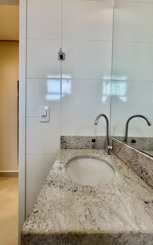Apartamento para alugar com 66m², 2 quartos e 1 vaga Apartamento para alugar com 66m², 2 quartos e 1 vagaBanheiro da Suíte