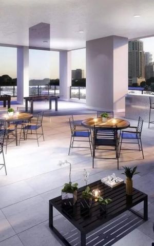 Apartamento à venda com 24m², 1 quarto e sem vaga