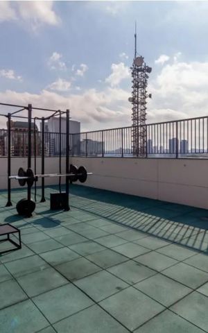 Apartamento à venda com 24m², 1 quarto e sem vaga