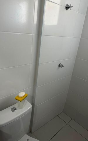 Apartamento para alugar com 53m², 2 quartos e 1 vaga Apartamento para alugar com 53m², 2 quartos e 1 vagaBanheiro 1