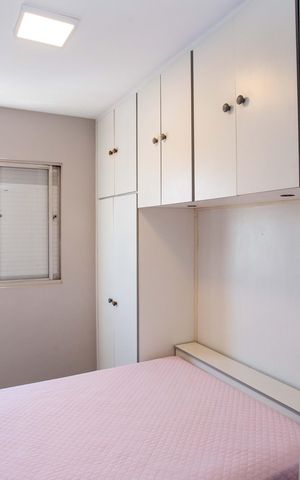 Apartamento à venda com 55m², 2 quartos e 1 vagaQuarto 2