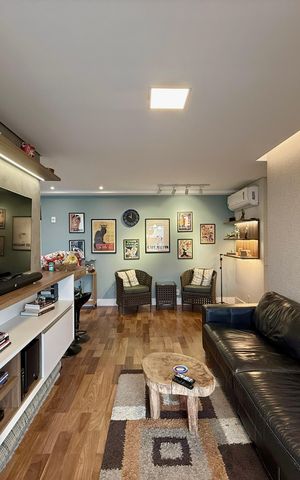 Apartamento à venda com 79m², 2 quartos e 1 vaga Apartamento à venda com 79m², 2 quartos e 1 vagaSala