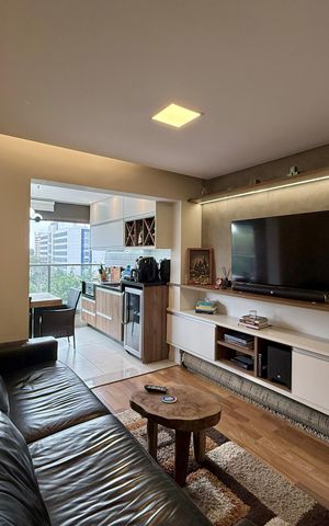 Apartamento à venda com 79m², 2 quartos e 1 vaga Apartamento à venda com 79m², 2 quartos e 1 vagaSala