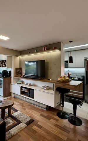 Apartamento à venda com 79m², 2 quartos e 1 vaga Apartamento à venda com 79m², 2 quartos e 1 vagaSala