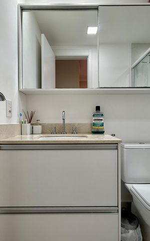 Apartamento à venda com 79m², 2 quartos e 1 vaga Apartamento à venda com 79m², 2 quartos e 1 vagaBanheiro Suíte 2