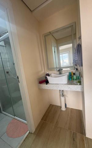 Apartamento à venda com 38m², 2 quartos e sem vaga Apartamento à venda com 38m², 2 quartos e sem vagaBanheiro