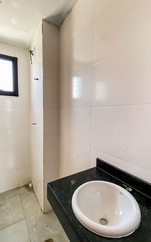 Apartamento à venda com 38m², 2 quartos e sem vaga Apartamento à venda com 38m², 2 quartos e sem vagaBanheiro