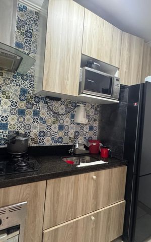 Apartamento à venda com 56m², 2 quartos e 1 vagaCozinha