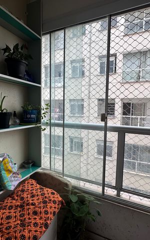 Apartamento à venda com 56m², 2 quartos e 1 vagaSacada