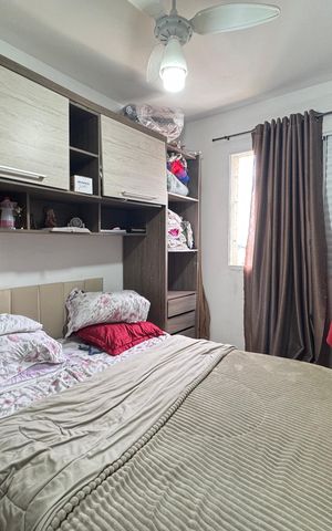Apartamento à venda com 56m², 2 quartos e 1 vagaQuarto 1