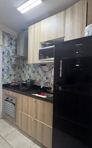 Apartamento à venda com 56m², 2 quartos e 1 vagaCozinha