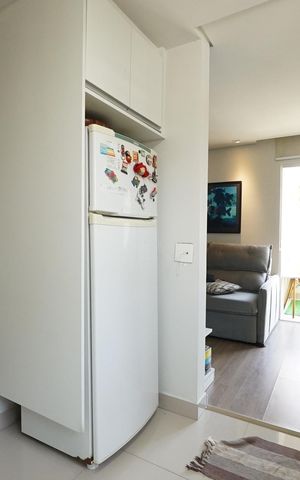 Apartamento à venda com 54m², 1 quarto e 1 vagaCozinha