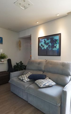 Apartamento à venda com 54m², 1 quarto e 1 vagaSala