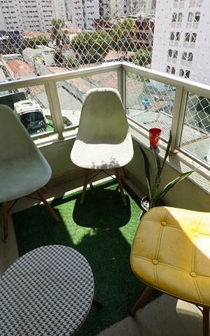 Apartamento à venda com 54m², 1 quarto e 1 vagaVaranda