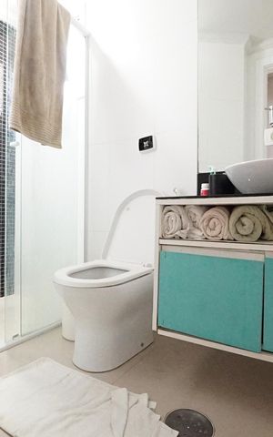 Apartamento à venda com 54m², 1 quarto e 1 vagaBanheiro