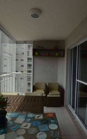 Apartamento à venda com 82m², 3 quartos e 1 vagaVARANDA