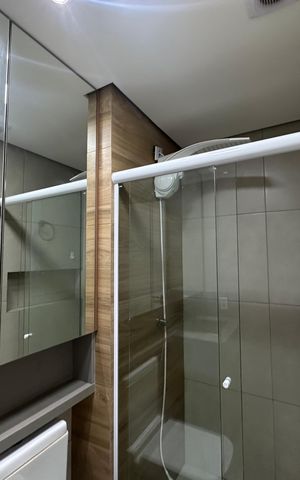 Apartamento à venda com 56m², 2 quartos e 1 vaga Apartamento à venda com 56m², 2 quartos e 1 vagaBanheiro da Suíte