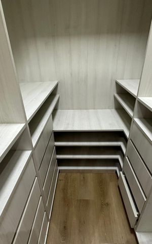 Apartamento à venda com 56m², 2 quartos e 1 vaga Apartamento à venda com 56m², 2 quartos e 1 vagaCloset da suíte