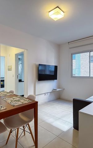 Apartamento para alugar com 45m², 1 quarto e sem vaga