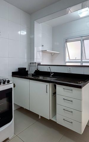 Apartamento para alugar com 45m², 1 quarto e sem vaga