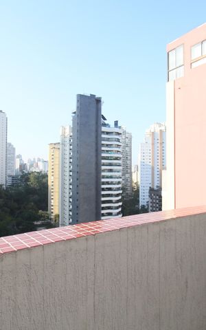 Studio à venda com 55m², 1 quarto e 2 vagasVaranda