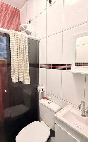 Casa à venda com 52m², 2 quartos e 3 vagasBanheiro Social