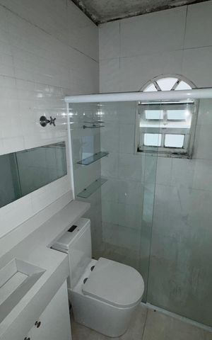 Casa para alugar com 175m², 2 quartos e 3 vagas Casa para alugar com 175m², 2 quartos e 3 vagasBanheiro