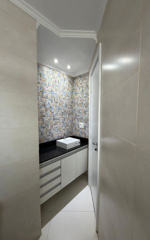 Apartamento à venda com 134m², 3 quartos e 2 vagas Apartamento à venda com 134m², 3 quartos e 2 vagasSuíte 3 Banheiro 2