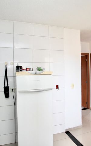 Apartamento à venda com 42m², 2 quartos e 2 vagas Apartamento à venda com 42m², 2 quartos e 2 vagasCozinha e Área de Serviço