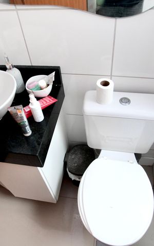 Apartamento à venda com 42m², 2 quartos e 2 vagas Apartamento à venda com 42m², 2 quartos e 2 vagasBanheiro Social