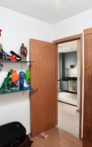 Apartamento à venda com 42m², 2 quartos e 2 vagas Apartamento à venda com 42m², 2 quartos e 2 vagasQuarto 1