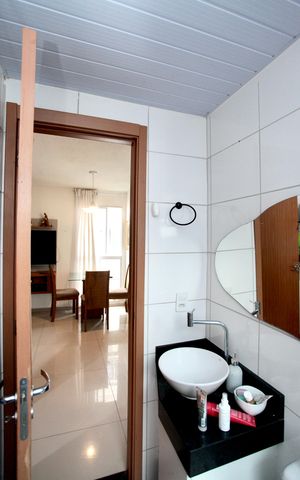 Apartamento à venda com 42m², 2 quartos e 2 vagas Apartamento à venda com 42m², 2 quartos e 2 vagasBanheiro Social
