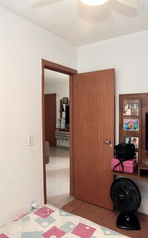Apartamento à venda com 42m², 2 quartos e 2 vagas Apartamento à venda com 42m², 2 quartos e 2 vagasQuarto 2
