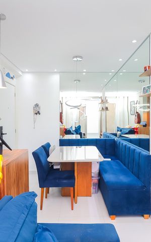 Apartamento à venda com 41m², 2 quartos e 2 vagas Apartamento à venda com 41m², 2 quartos e 2 vagasSala