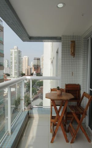 Apartamento para alugar com 77m², 2 quartos e 2 vagasVaranda da Sala