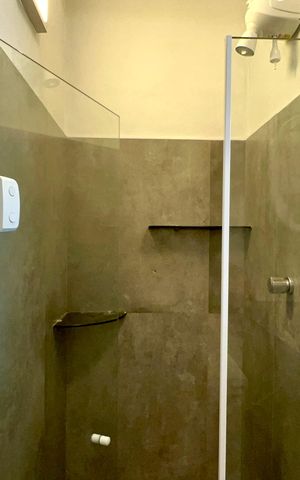 Studio para alugar com 35m², 1 quarto e sem vaga Studio para alugar com 35m², 1 quarto e sem vagaBanheiro