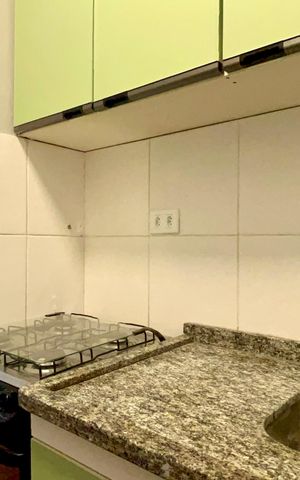 Studio para alugar com 35m², 1 quarto e sem vaga Studio para alugar com 35m², 1 quarto e sem vagaCozinha