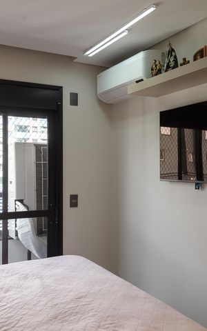 Apartamento à venda com 90m², 3 quartos e 2 vagasQuarto 3 suíte