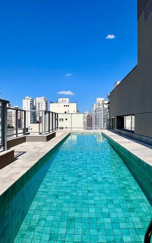 Apartamento para alugar com 31m², 1 quarto e 1 vaga Apartamento para alugar com 31m², 1 quarto e 1 vagaPiscina