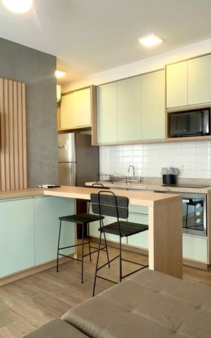 Apartamento para alugar com 31m², 1 quarto e 1 vaga Apartamento para alugar com 31m², 1 quarto e 1 vagaSala