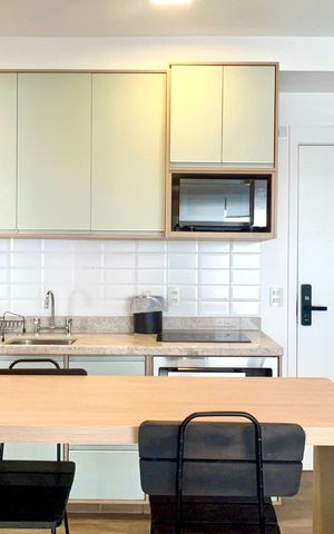 Apartamento para alugar com 31m², 1 quarto e 1 vaga Apartamento para alugar com 31m², 1 quarto e 1 vagaCozinha