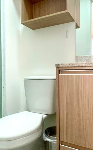 Apartamento para alugar com 31m², 1 quarto e 1 vaga Apartamento para alugar com 31m², 1 quarto e 1 vagaBanheiro da Suíte