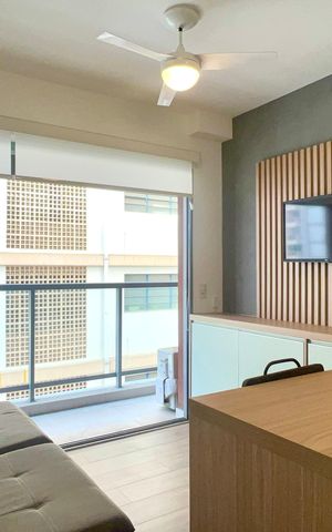 Apartamento para alugar com 31m², 1 quarto e 1 vaga Apartamento para alugar com 31m², 1 quarto e 1 vagaSala