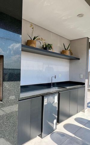 Apartamento para alugar com 31m², 1 quarto e 1 vaga Apartamento para alugar com 31m², 1 quarto e 1 vagaChurrasqueira