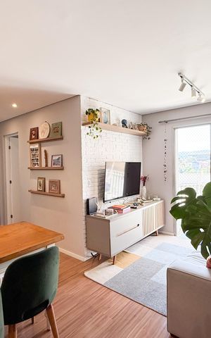 Apartamento à venda com 58m², 2 quartos e 1 vaga Apartamento à venda com 58m², 2 quartos e 1 vagaSala