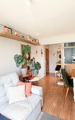 Apartamento à venda com 58m², 2 quartos e 1 vaga Apartamento à venda com 58m², 2 quartos e 1 vagaSala
