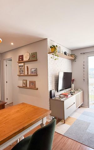 Apartamento à venda com 58m², 2 quartos e 1 vaga Apartamento à venda com 58m², 2 quartos e 1 vagaSala