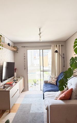 Apartamento à venda com 58m², 2 quartos e 1 vaga Apartamento à venda com 58m², 2 quartos e 1 vagaSala